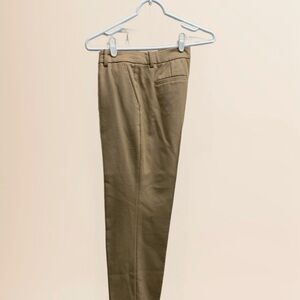 J. Crew Cafe Capri Cropped Tan Wool Pants